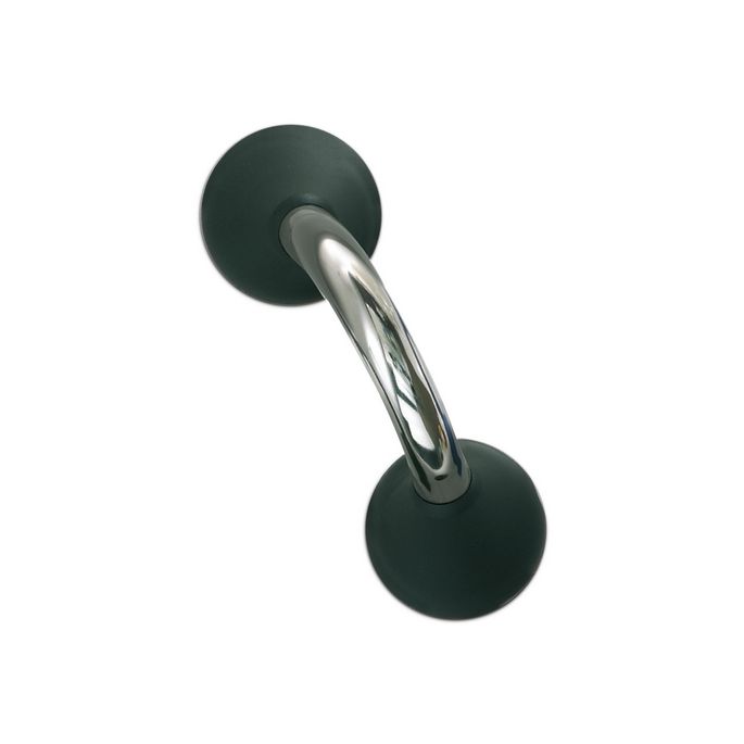 Handicare (Linido) LI2611020211 wall bracket Ergogrip 200mm stainless steel polished (anthracite covers)