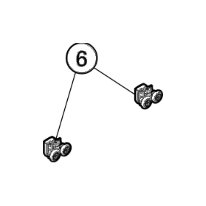 Huppe Alpha 2 - Classics 2 - X1 Flex, 042622 Rollensatz, oben/unten, 4 Stück