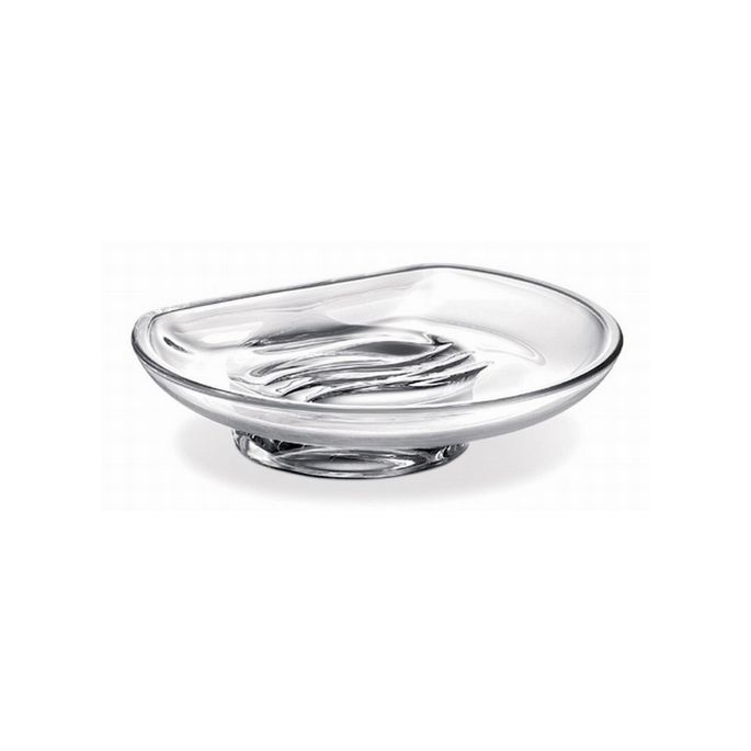 Inda Colorella - Export R03110 soap dish extra clear transparent glass