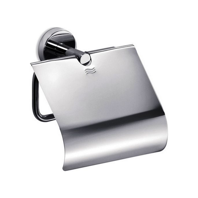 Inda Gealuna A10260CR toiletrolhouder met klep chroom