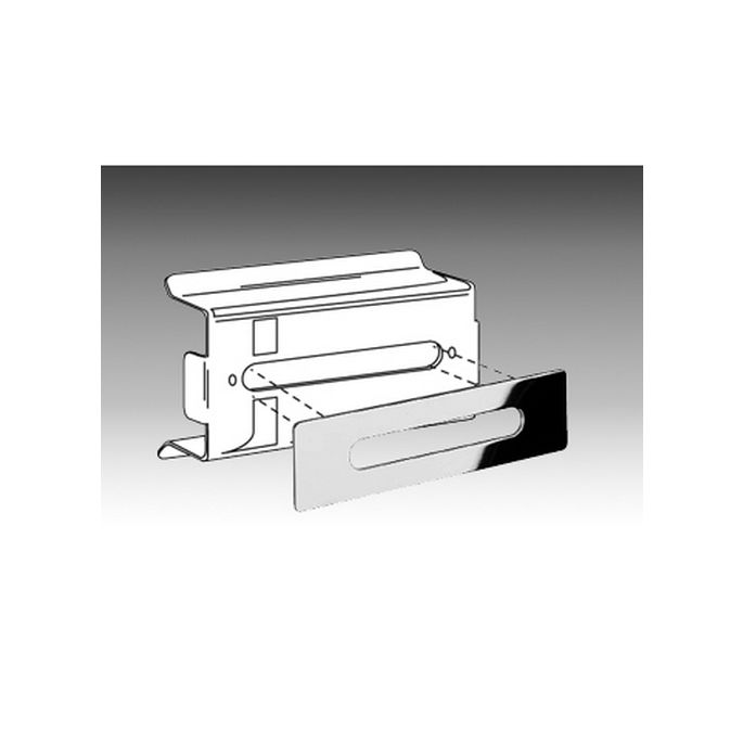 Inda Hotellerie A04250CR Papiertuchbox für Waschbecken vertieftes Chrom