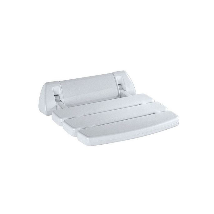 Inda Hotellerie A0436AWW folding white shower seat
