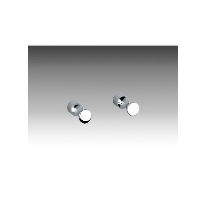 Inda Hotellerie - Colorella - Export A05610CR Kleiderhaken (2 Stück) chrom