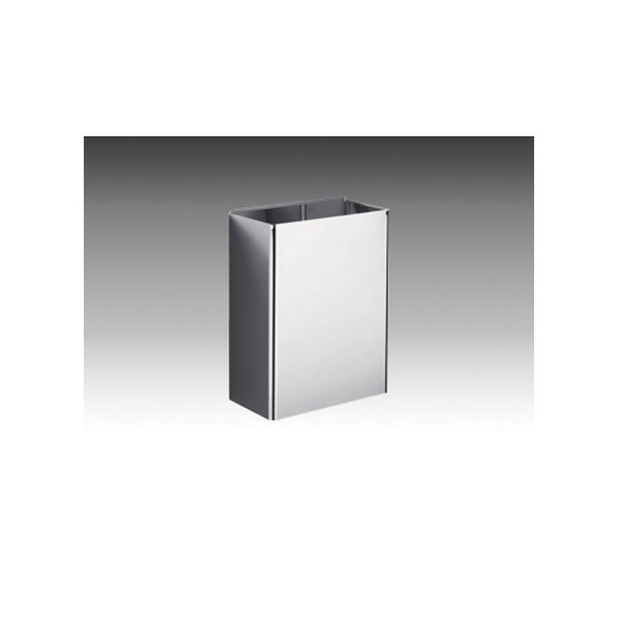 Inda Hotellerie AV401DAL waste bin for wall-mounted stainless steel