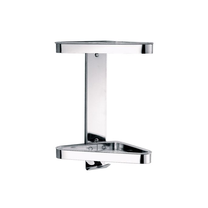 Inda Hotellerie - Colorella A04320AL02 corner shelf in PMMA
