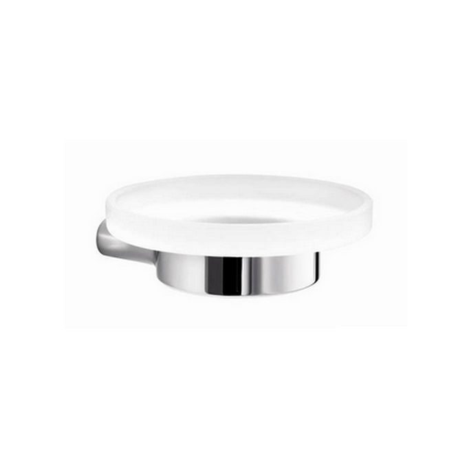 Inda Mito A20110CR21 soap holder satin glass/ chrome