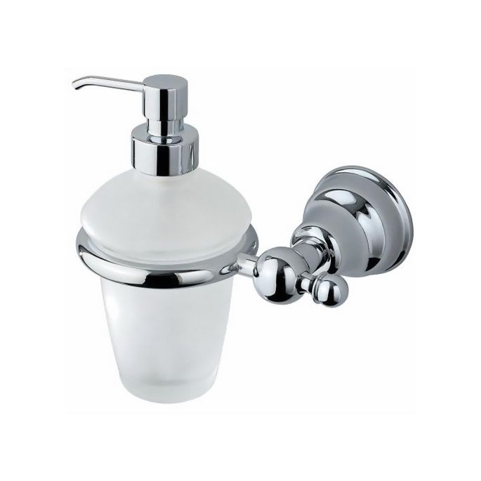 Inda Raffaella A32120BZ21 Seifenspender satiniertes Glas/ Bronze