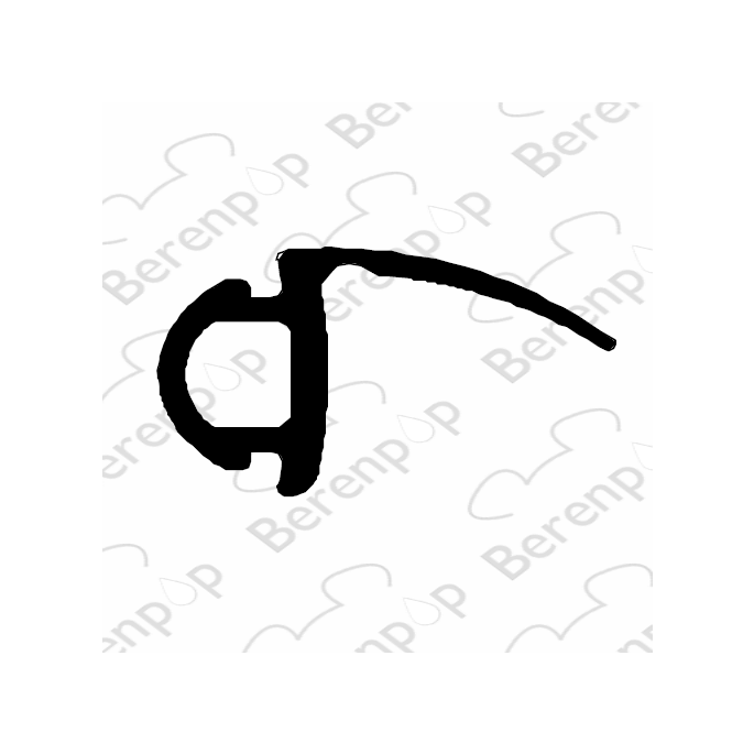 Inda Sim 6000 RBGV13209000 hinge seal, 195cm