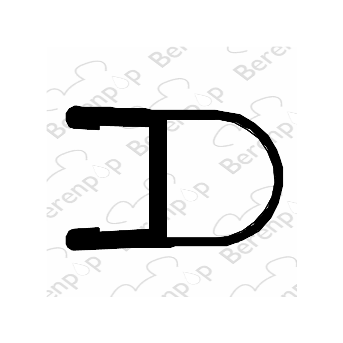 Inda Sim 6000 RBGV13449900 Mitteldichtung 150cm für Badewannenwand 2-teilig *nicht mehr lieferbar*