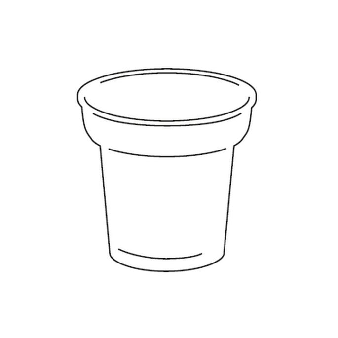 Inda Tosca - Raffaella R32100 cup satin glass