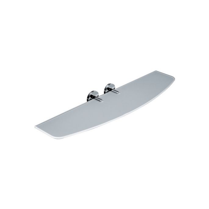 Inda Touch A46080CR21 shelf 600mm satin glass/ chrome