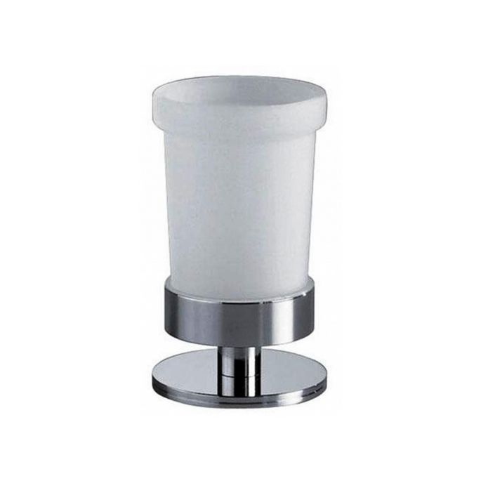 Inda Touch A4610ZCR21 bekerhouder gesatineerd glas/ chroom