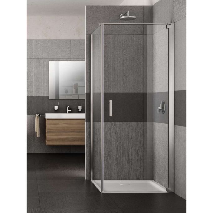 Provex 1201SA00F+ drainage strip 120cm, 18mm high, transparent, for glass thickness 6mm