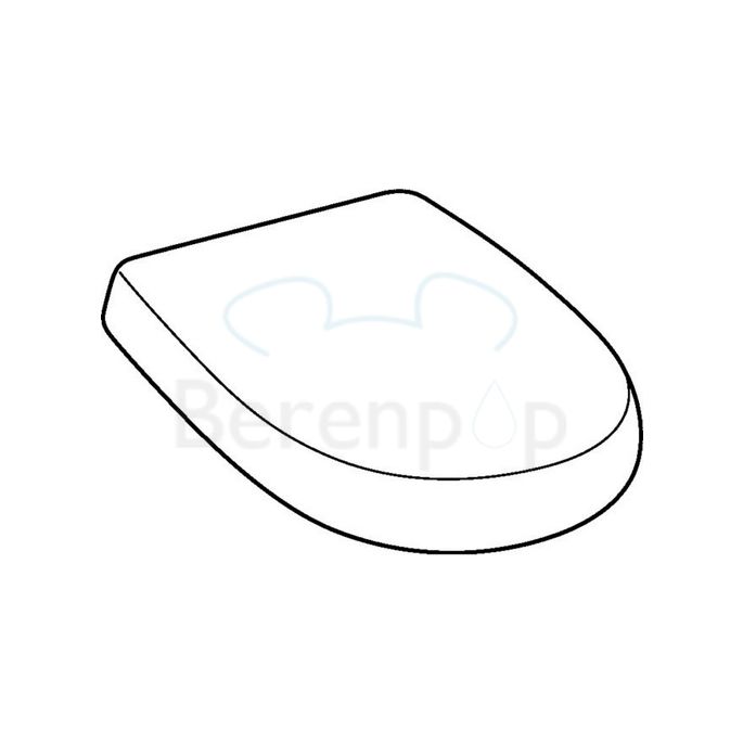 Keramag 4U 574410 toiletzitting met deksel wit *niet meer leverbaar*