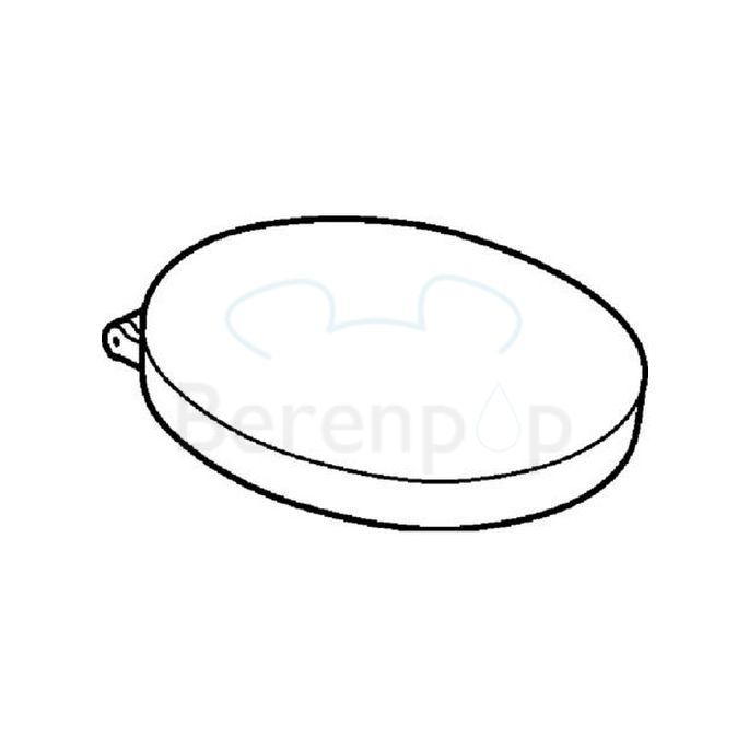 Keramag Cassini 575200 toiletzitting met deksel wit