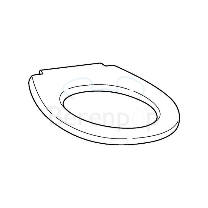 Keramag Wadis 573095 toiletzitting zonder deksel wit *niet meer leverbaar*