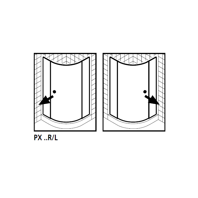 Kermi 2534063 curved splash seal 6mm