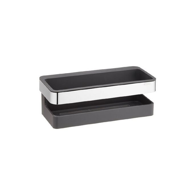Keuco Moll 12758010001 douchekorf chroom/ antraciet