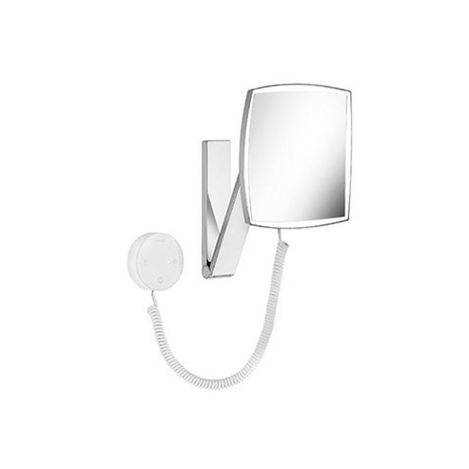 Keuco iLook_move 17613019000 cosmetic mirror 5x with lighting (without plug) chrome