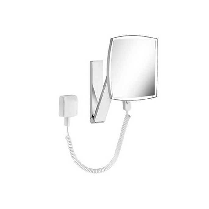 Keuco iLook_move 17613019001 cosmeticaspiegel 5x met verlichting (met stekker) chroom