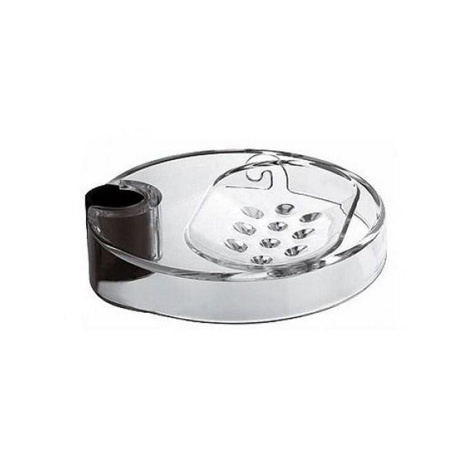 Kludi Logo 6110121-00 Seifenschale für Brausestang transparent