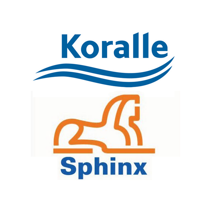 Sphinx Supra Top S8L40850 ( 2537289 ) complete strip set for swing door 90 (until 04.2001)