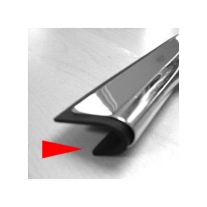 Luca 1004 spare black rubber for wall wiper