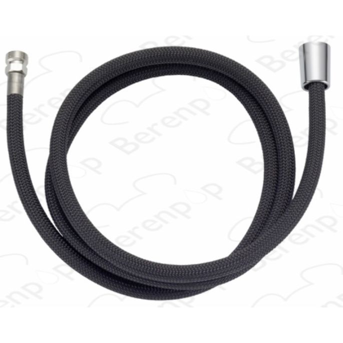 Neoperl Cuisine 07006896 nylon Küche Schläuche 150cm ausziehbar für Küchenarmatur 3/8 x 1/2 schwarz