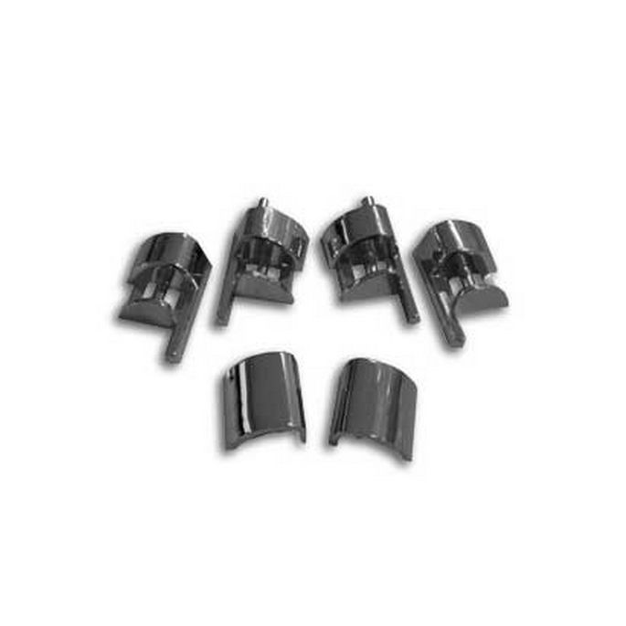 Novellini R01PKU1V1-K set of cover caps chrome