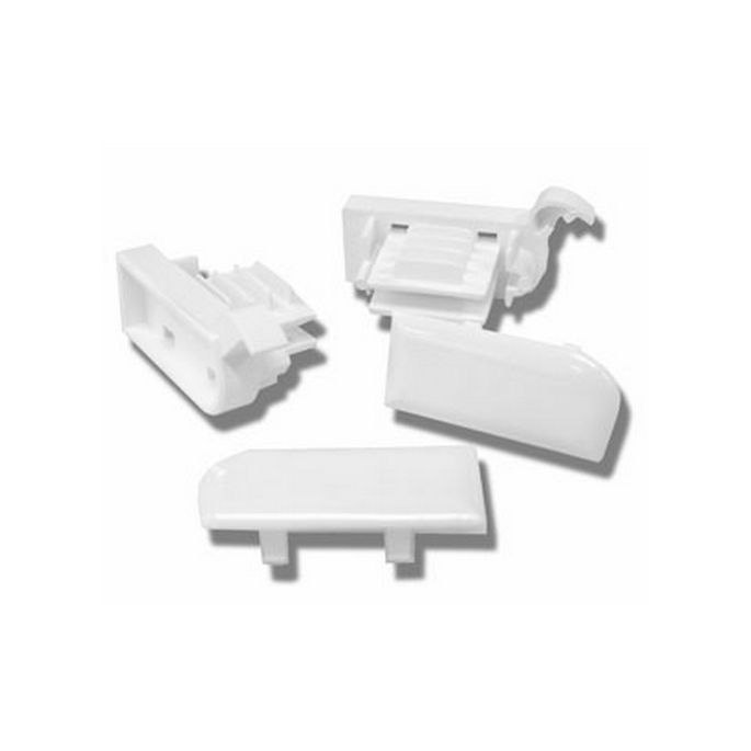 Novellini R03YO1B-26 set sluitstukjes en afdekkapjes wit Ral 9010