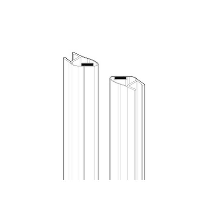 Novellini R10BLR01-TR set magneetstrippen transparant