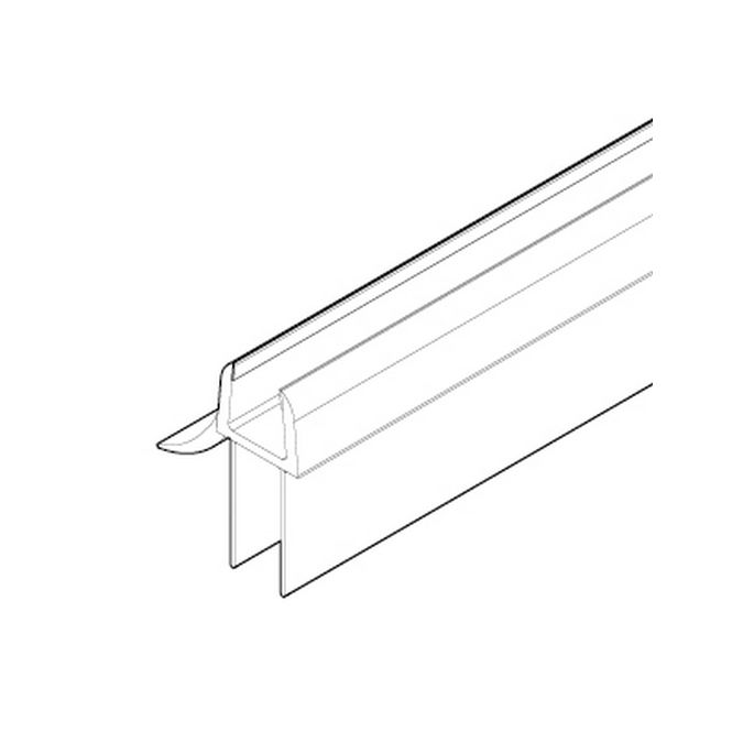 Novellini R51GIHA37-TR afdichtingsstrip transparant
