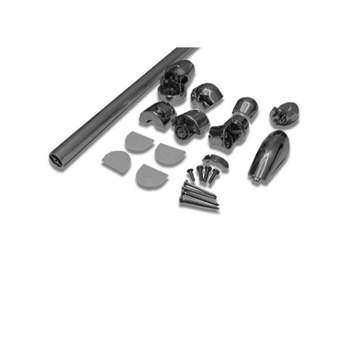 Novellini R80LUFI-K wall bracket chrome