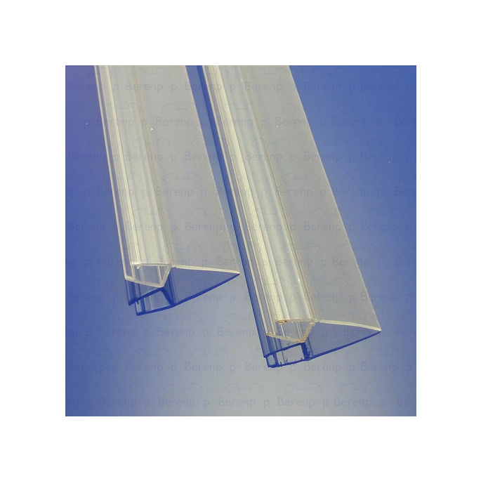 PDPlan Cristal CRS2120 drip strips for double bath shower enclosure