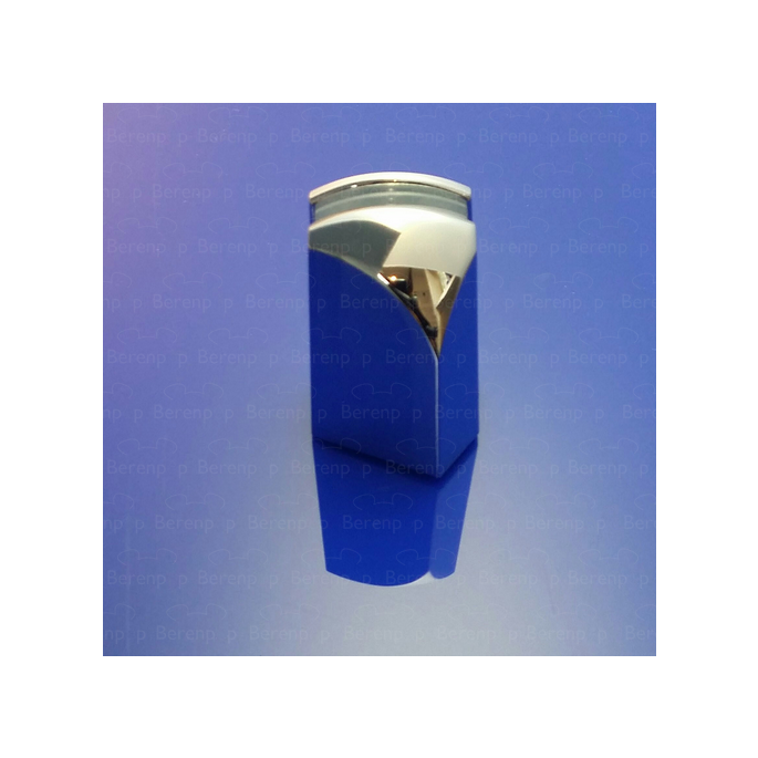 PDPlan Labyrinth glass mount lower left, chrome *no longer available*