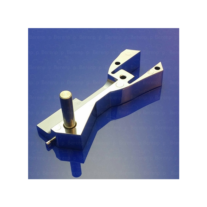 PDPlan Labyrinthscharnierfuß rechts (ohne Glasbefestigung) chrom *nicht mehr lieferbar*