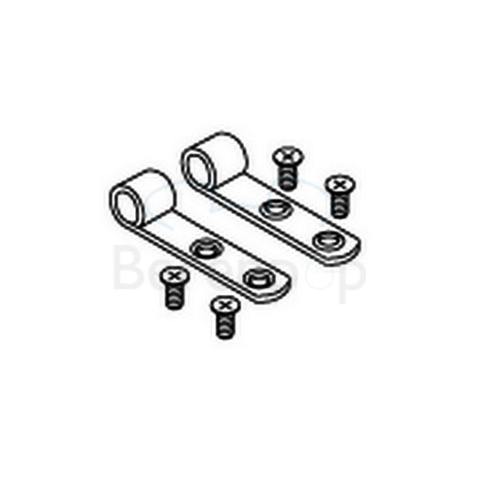 Pressalit Montageset A9118 mit Schrauben, rostfreier Stahl