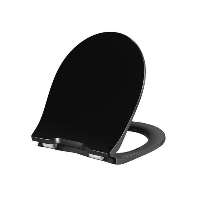 Pressalit Objecta Pro 990111-DF7999 toiletzitting met deksel zwart polygiene