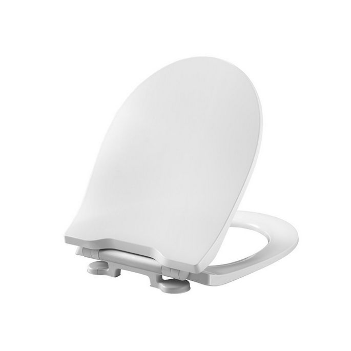 Pressalit Projecta Solid Pro 1004011-DG4925 toiletzitting met deksel wit polygiene
