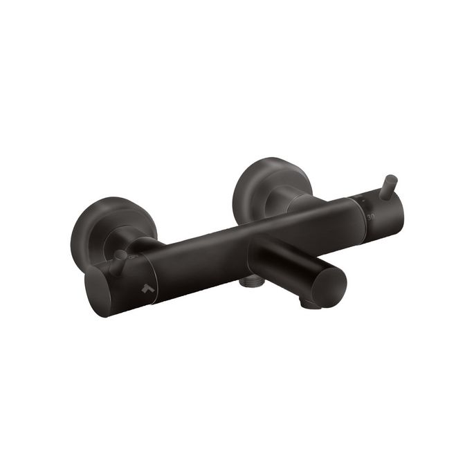 Pure Duero DU5438-ZW bath thermostatic faucet matte black