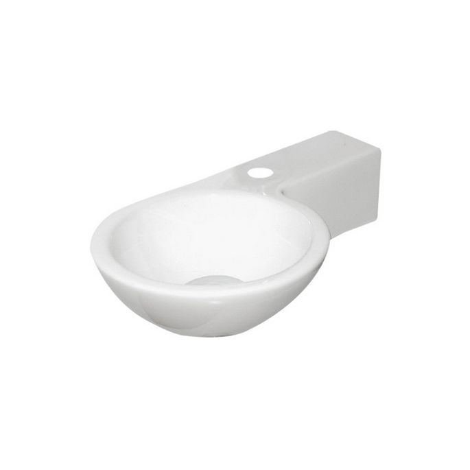 San4U 2503710 Step (rechts) fontein 38x23x9,5cm keramiek wit