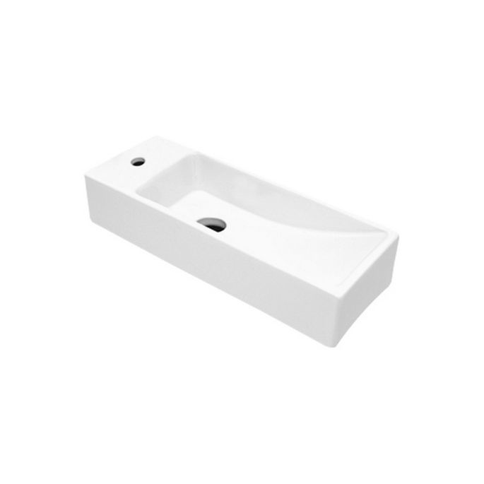 San4U 2506401 Queen (links) fontein 38x14x8cm keramiek wit