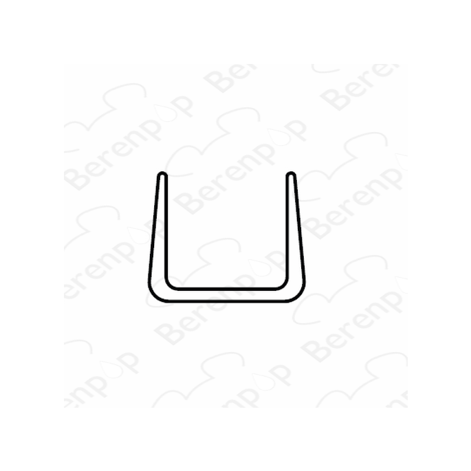 San4U Sealday SD037 u-compensation profile, 200cm, from 6 to 8mm *no longer available*