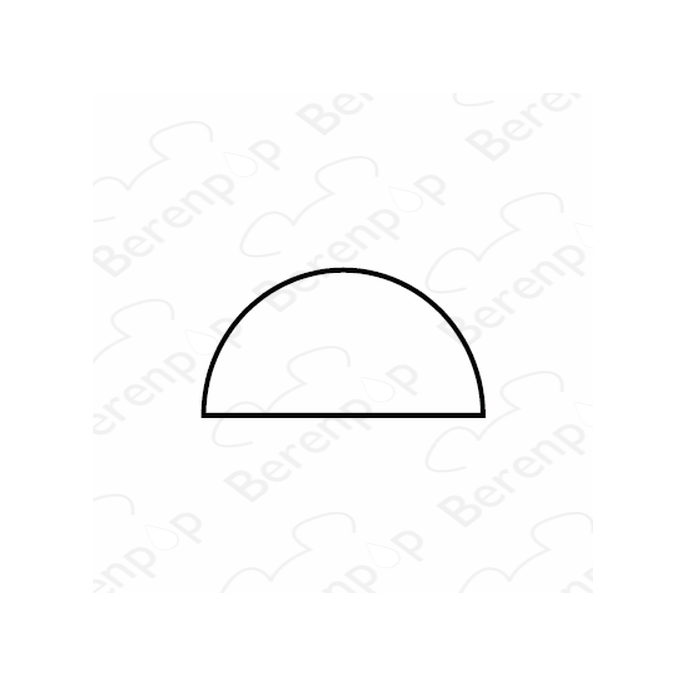 San4U Sealday SD069 sill profile 200cm, 5mm high, transparent