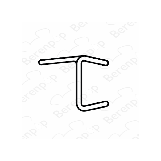 San4U Sealday SD075 h-profile small, 200cm, 8mm