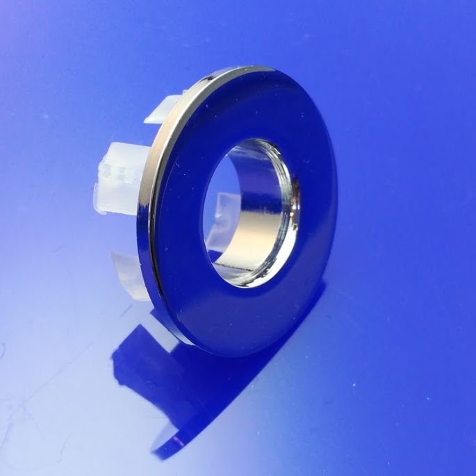 San4U 2500780 overflow rosette diameter 30mm brass chrome plated