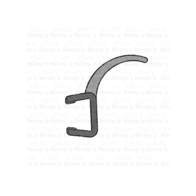 Sealskin Duka 2100 C445 Dichtungsprofil 45 Grad 205cm transparent