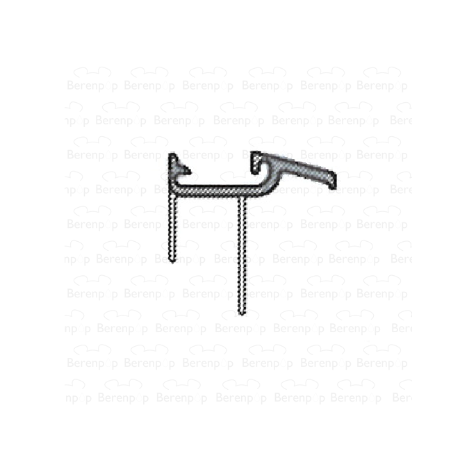 Sealskin Duka 5000-1 GUML347 Dichtungsprofil 100cm transparent, 8mm