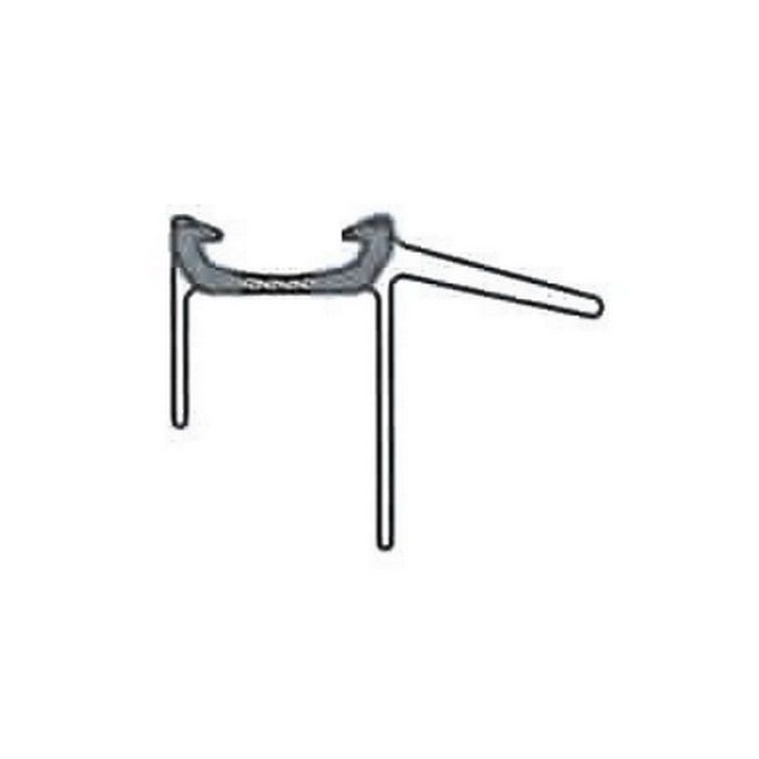 Sealskin Duka Natura GUMT858 sealing profile 100cm transparent, 6mm