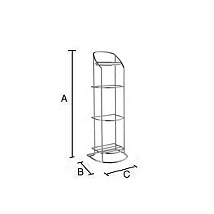 Smedbo Beschläge BB1220 Toilettenpapierhalter mit Reservepapierhalter mattschwarz